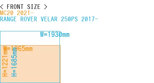 #MC20 2021- + RANGE ROVER VELAR 250PS 2017-